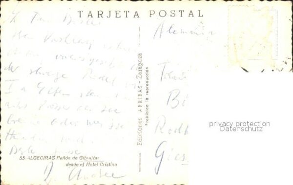 Algeciras Andalucia Penon de Gibraltar desde el Hotel Crist – Bild 2