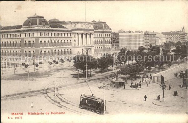 Madrid Spain Ministerio de Fomento Tranvia