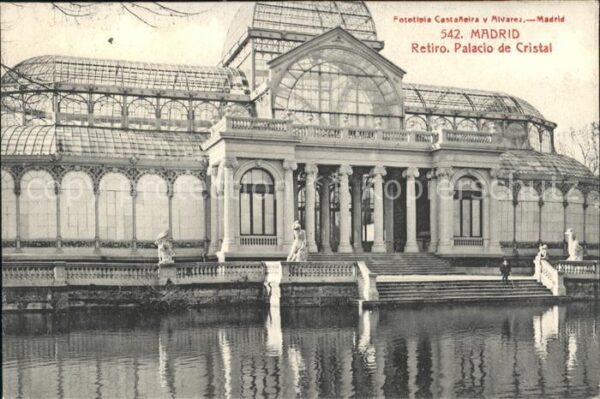 Madrid Spain Palacio de Cristal del Retiro