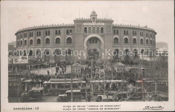 Barcelona Cataluna Plaza de Toro Arenas