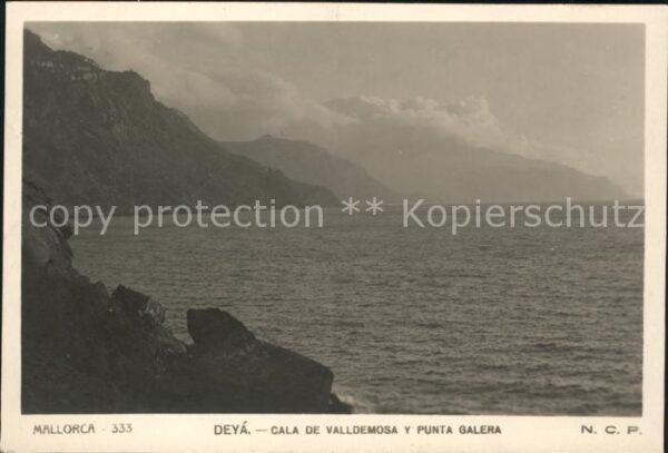 Deya Cala de Valldemosa y Punta Galera