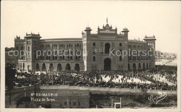Madrid Spain Plaza de Toros Stierkampfarena
