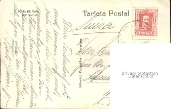 Tossa de Mar Vista parcial Playa – Bild 2