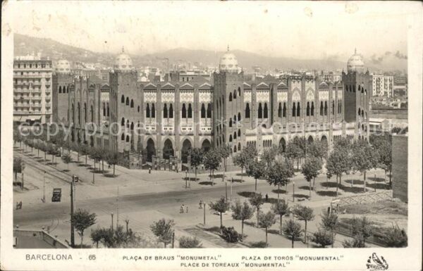 Barcelona Cataluna Plaza de Toros Monumental