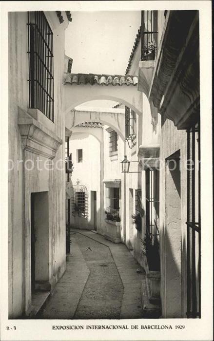 Barcelona Cataluna Exposicion Internacional 1929 Pueblo Es