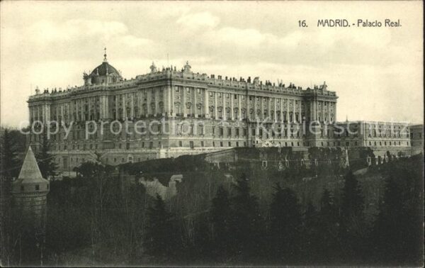 Madrid Spain Palacio Real