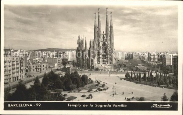 Barcelona Cataluna Templo de la Sagrada Familia