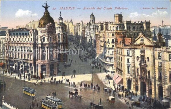 Madrid Spain Avenida del Conde Penalver