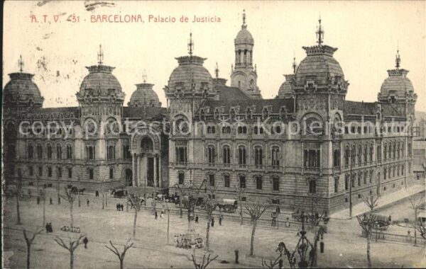 Barcelona Cataluna Palacio de Justicia