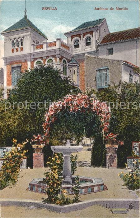 Sevilla Andalucia Jardines de Murillo Fuente