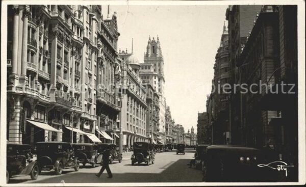 Madrid Spain Avenida del Conde Penalver y Palacio de
