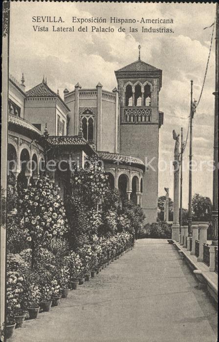 Sevilla Andalucia Exposicion Hispano Americana Palacio de