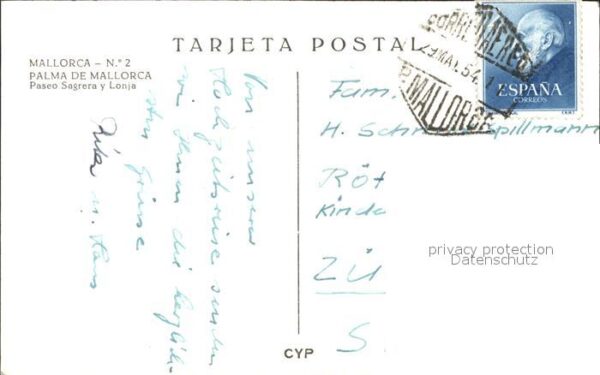 Palma de Mallorca Paseo Sagrera y Lonja Palmera – Bild 2