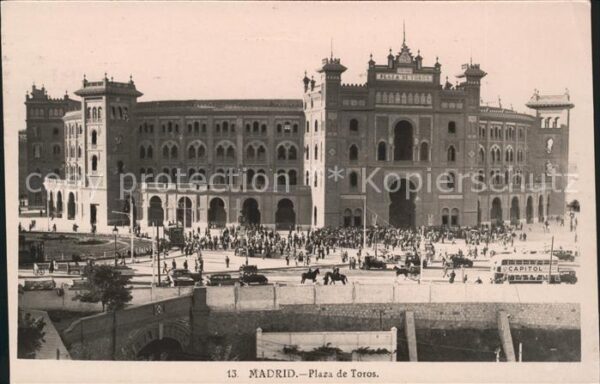Madrid Spain Plaza de Toros Stierkampfarena