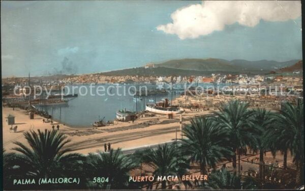 Palma de Mallorca Puerto hacia Bellver