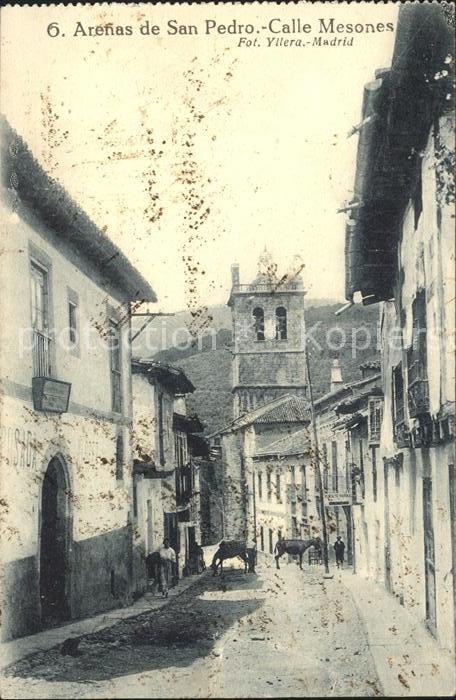 Arenas de San Pedro Calle Mesones