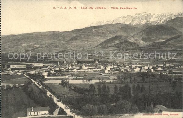 Seo de Urgel Vista panoramica