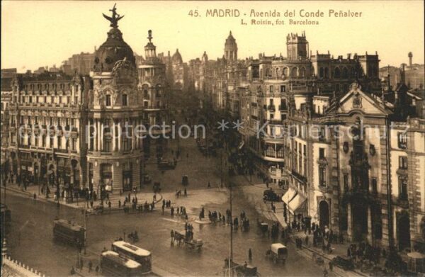 Madrid Spain Avenida del Conde Penalver