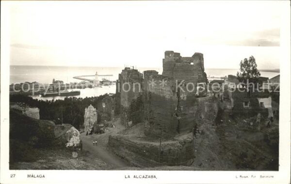 Malaga Andalucia La Alcazaba Festung