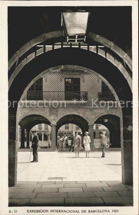 Barcelona Cataluna Exposicion Internacional 1929 Pueblo Es