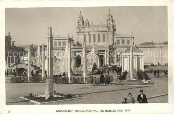 Barcelona Cataluna Exposicion Internacional 1929 Palacio d