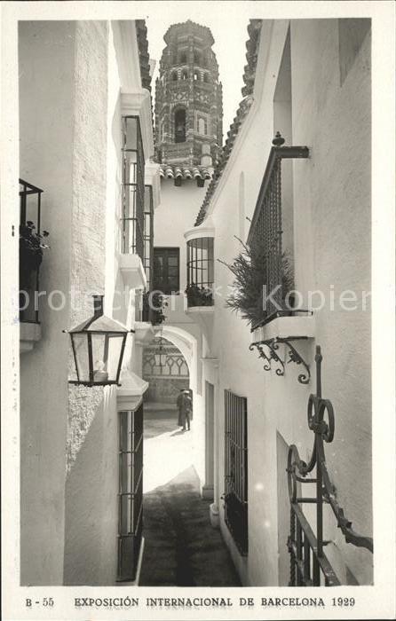 Barcelona Cataluna Exposicion Internacional 1929 Pueblo Es