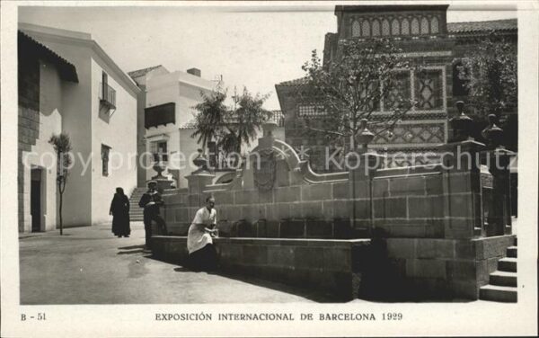 Barcelona Cataluna Exposicion Internacional 1929 Pueblo Es