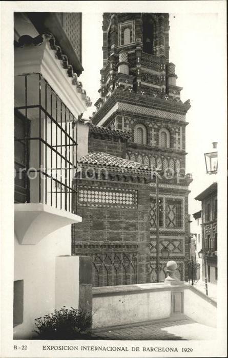 Barcelona Cataluna Exposicion Internacional 1929 Pueblo Es