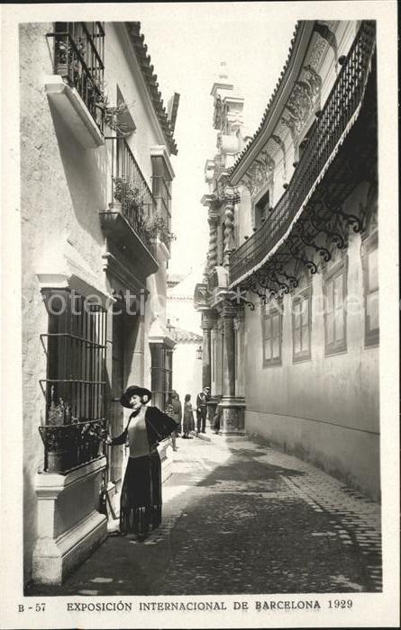 Barcelona Cataluna Exposicion Internacional 1929 Pueblo Es