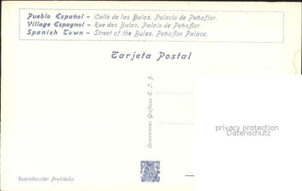 Barcelona Cataluna Exposicion Internacional 1929 Pueblo Es – Bild 2