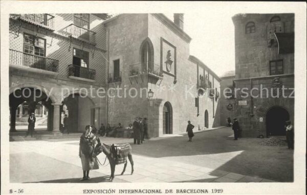 Barcelona Cataluna Exposicion Internacional 1929 Pueblo Es