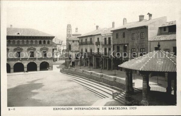 Barcelona Cataluna Exposicion Internacional 1929 Pueblo Es
