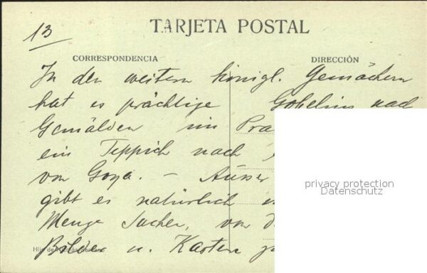 El Escorial La Vaquilla Tapiz de Goya Monasterio – Bild 2