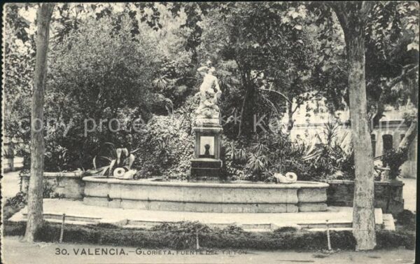 Valencia Valenciana Glorieta Fuente del Triton