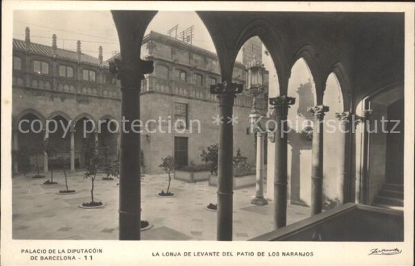 Barcelona Cataluna Palacio de la Diputacion La Lonja de Le