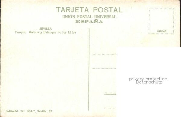 Sevilla Andalucia Parque Galeria y Estanque de los Lirios – Bild 2