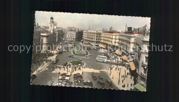 Madrid Spain Plaza Puerta del Sol