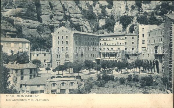 Montserrat Kloster Los Aposentos y el Claustro Monasterio