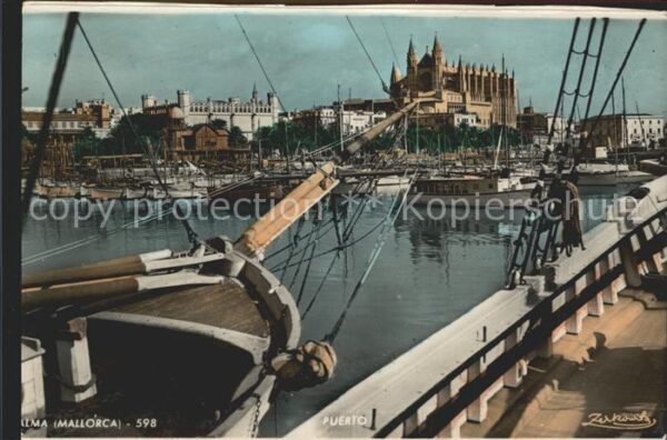 Palma de Mallorca Puerto Hafen Schiffe