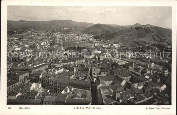 Malaga Andalucia Vista parcial