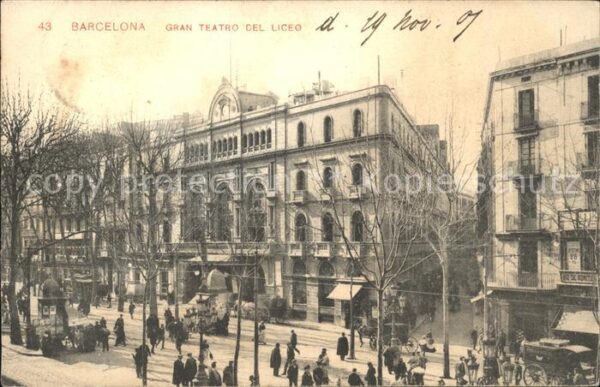 Barcelona Cataluna Gran Teatro del Liceo