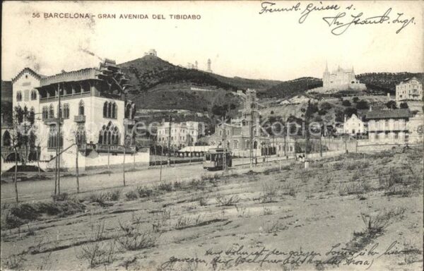 Barcelona Cataluna Gran Avenida del Tibidabo