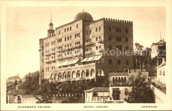 Granada Andalucia Alhambra Palace Hotel Casino