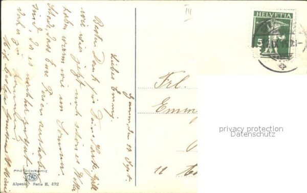 Verlag Photochromie Nr. Serie H. 492 Trollblumen – Bild 2