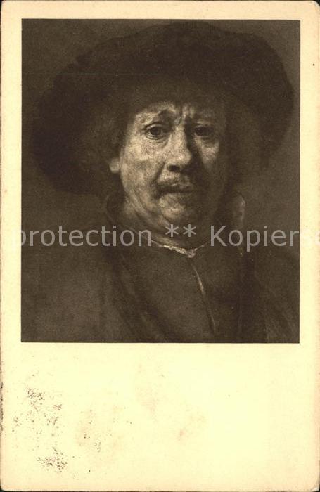 Rembrandt Portrait of Himself Selbstbildnis