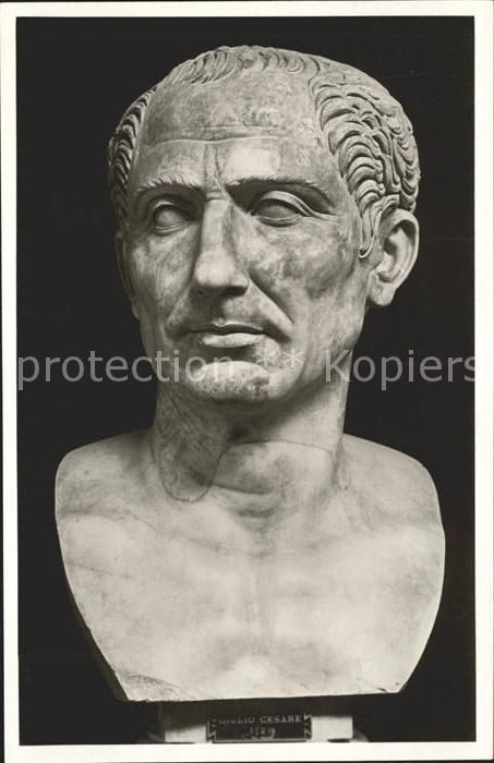 Skulpturen Büste Giulio Cesare Napoli R. Museo Naz