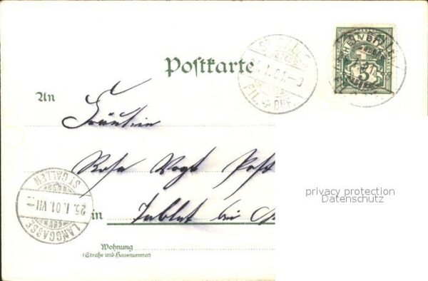 Rosen Spruch Litho – Bild 2