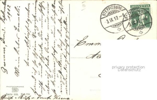 Verlag Photochromie Nr. 730 Vergissmeinnicht – Bild 2