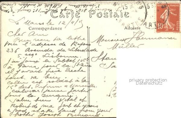 Kuenstlerkarte Alte Kuenstler L. Royer Bataille du Mans Nr. 316 – Bild 2