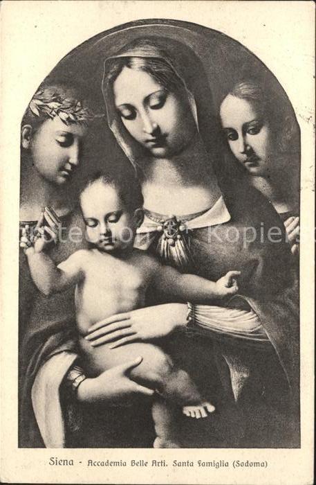 Religion Santa Famiglia Siena Accademia Belle Ar